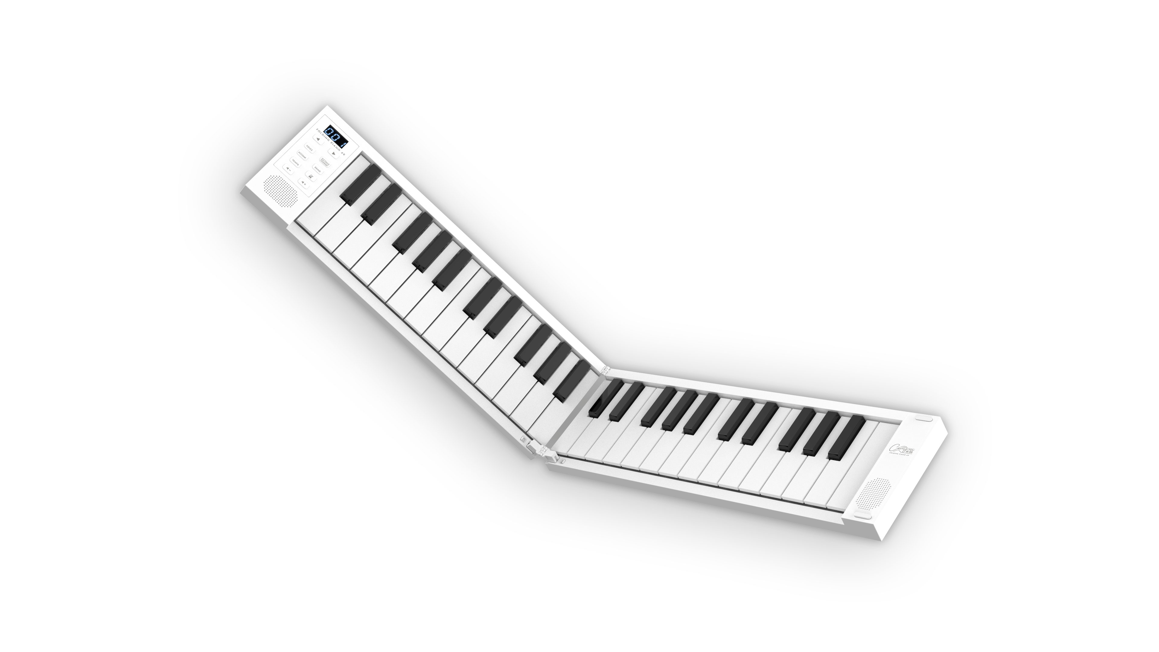 FOLDING PIANO 49 WHITE