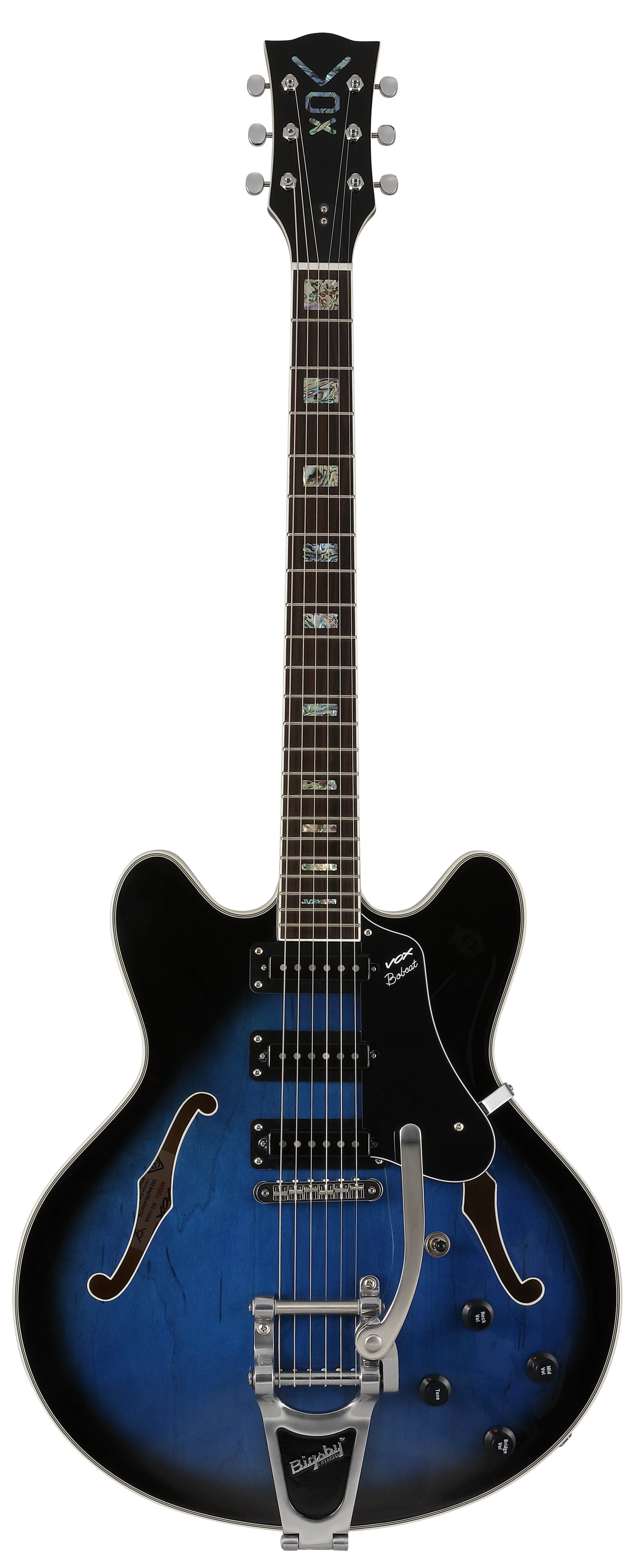 GUITARRA ELECTR. BOBCAT S66B B