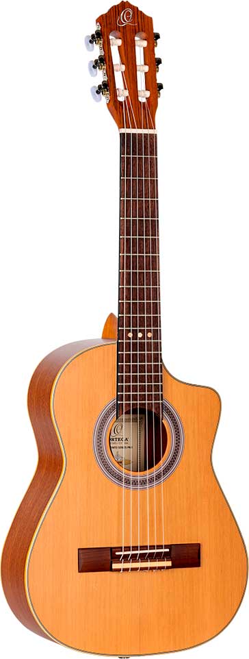 RQ39E Requinto Solid Cedar Top