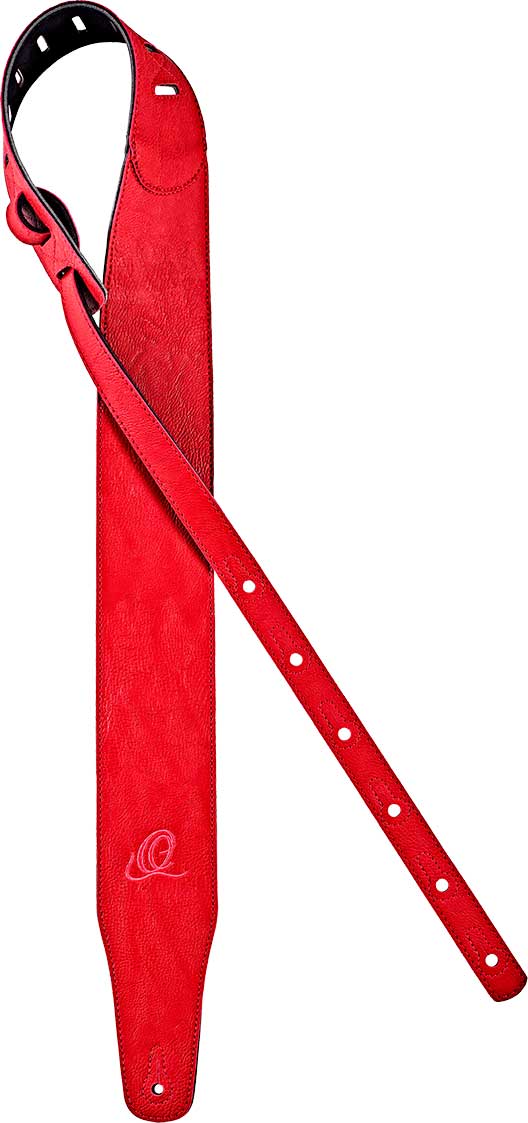 OSVG-75RD VEGAN GUIT. STRAP RE