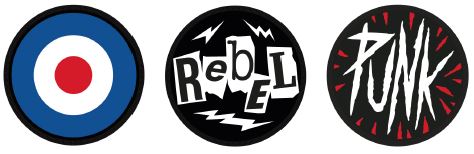 PARCHE - RXBDG14-PUNK - PUNK (