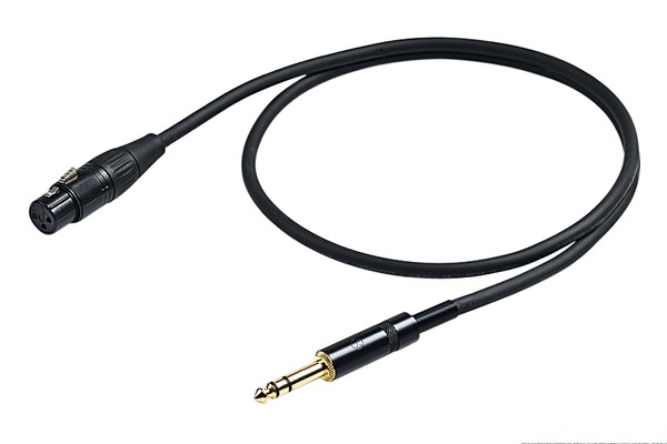 CABLE MIC XLR H-JACK ST 3M CHL
