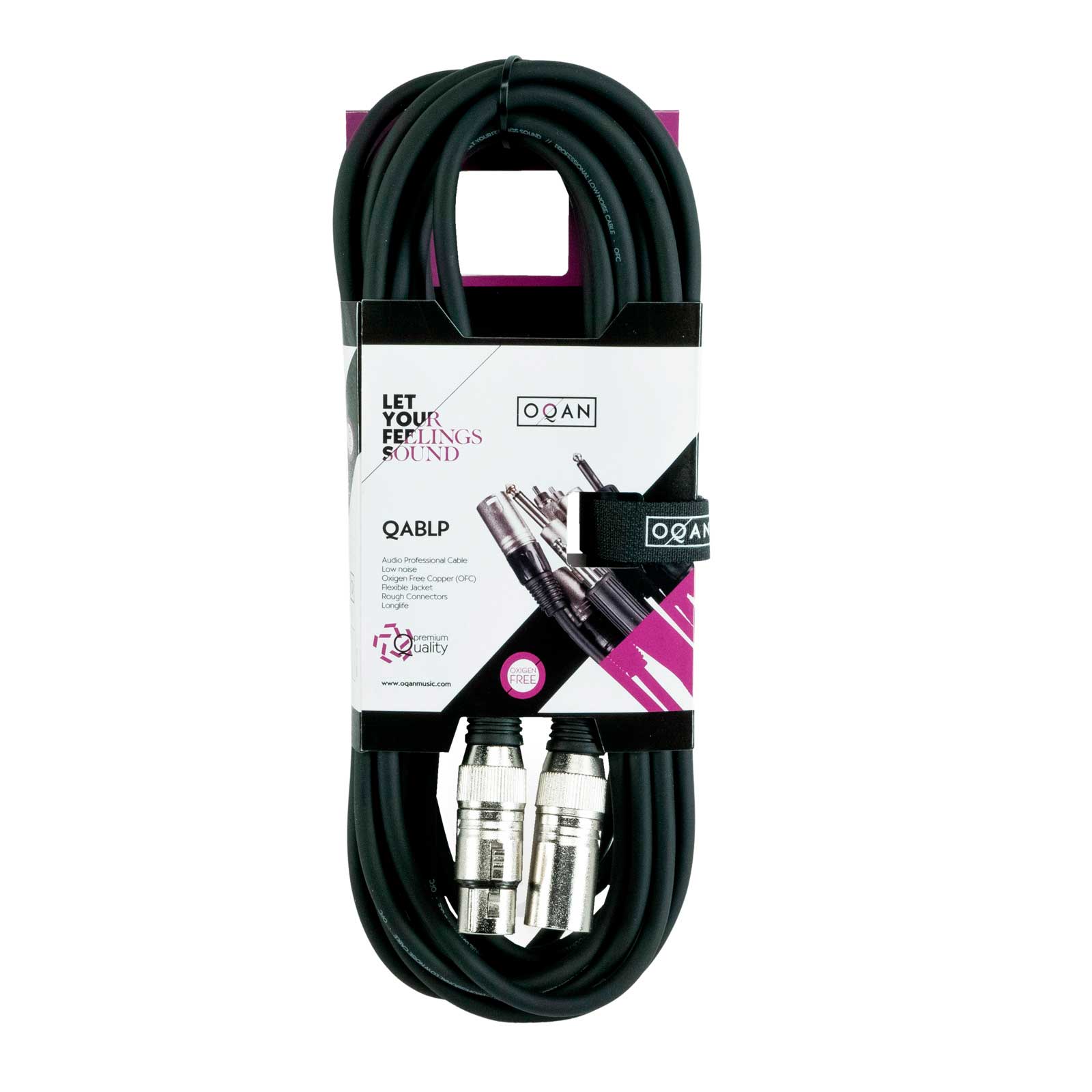CABLE MIC QABLP XLRM - 6 - XLR