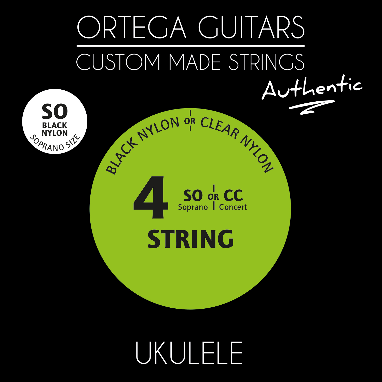 UKE SOPRANO AUTHENTIC STRINGS