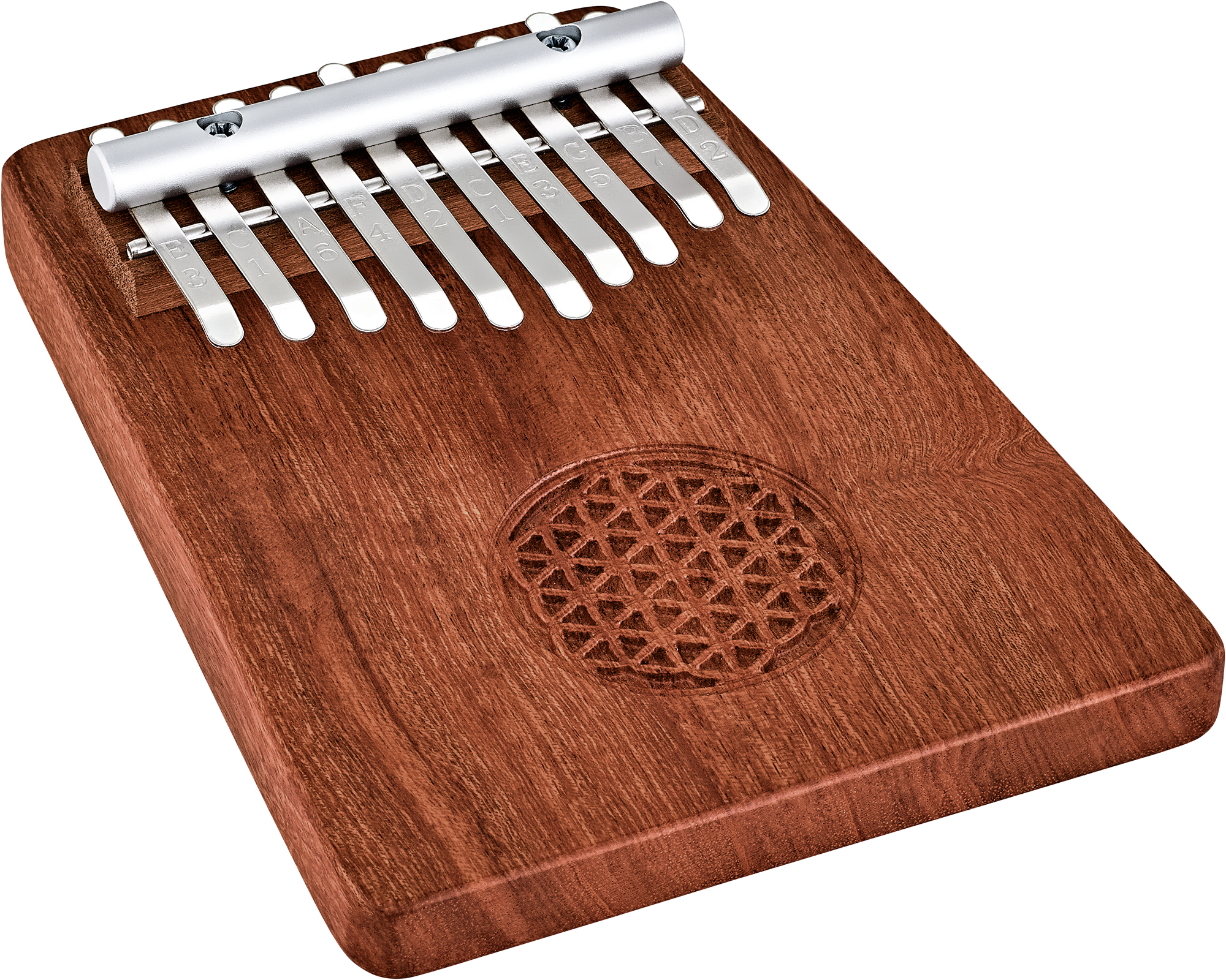 KL1002FOL SOLID KALIMBA, 10 NO