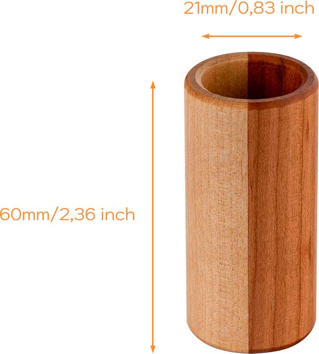 LARGE WOOD SLIDE BIRCH/CHERRY