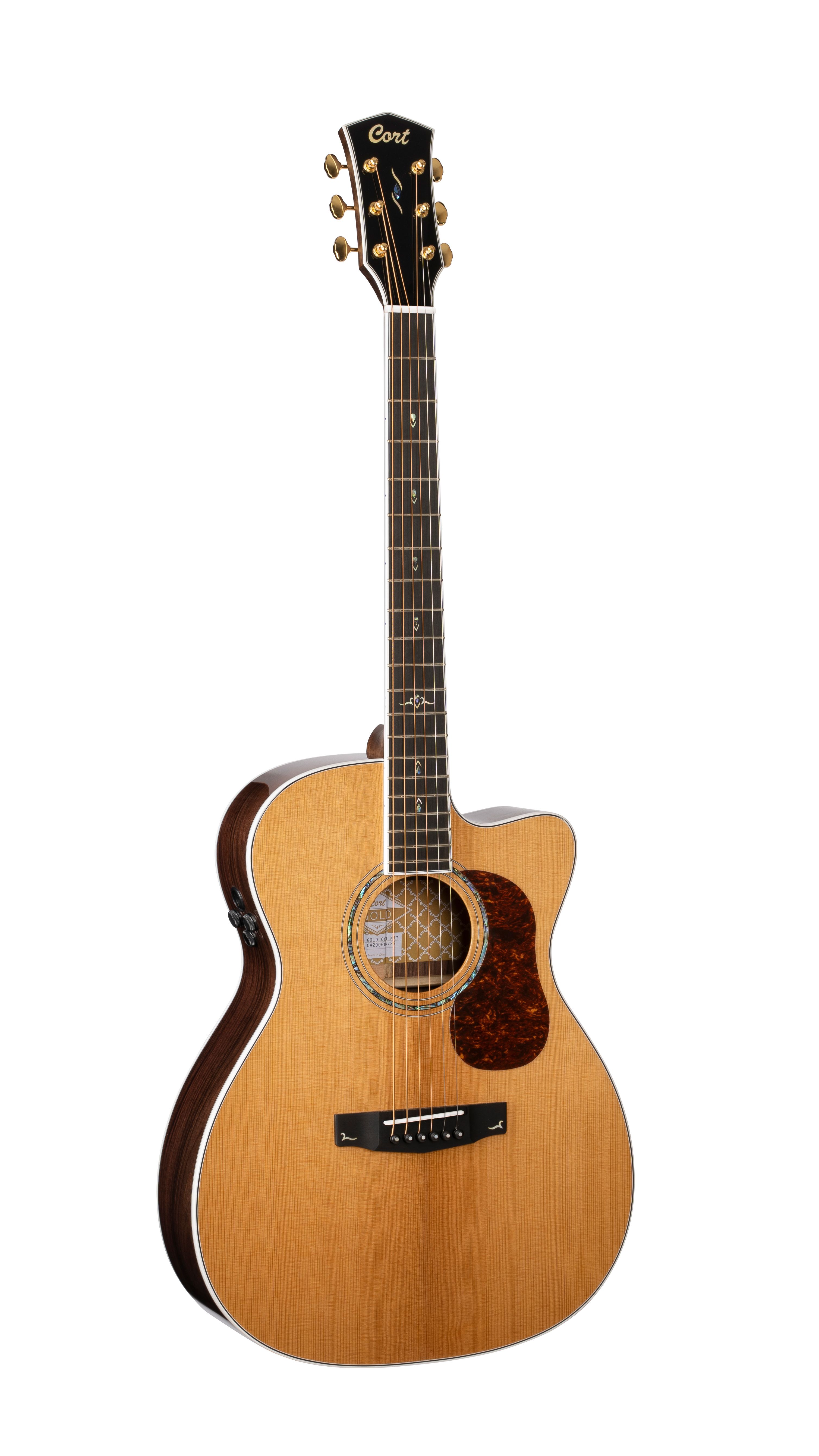 GUIT ACUST GOLD-OC8 NAT w/case