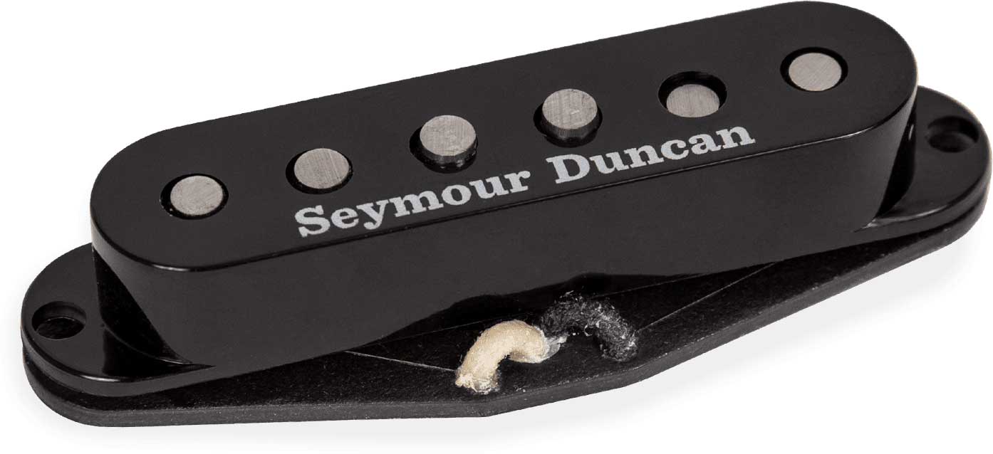 Scooped Strat Neck Black