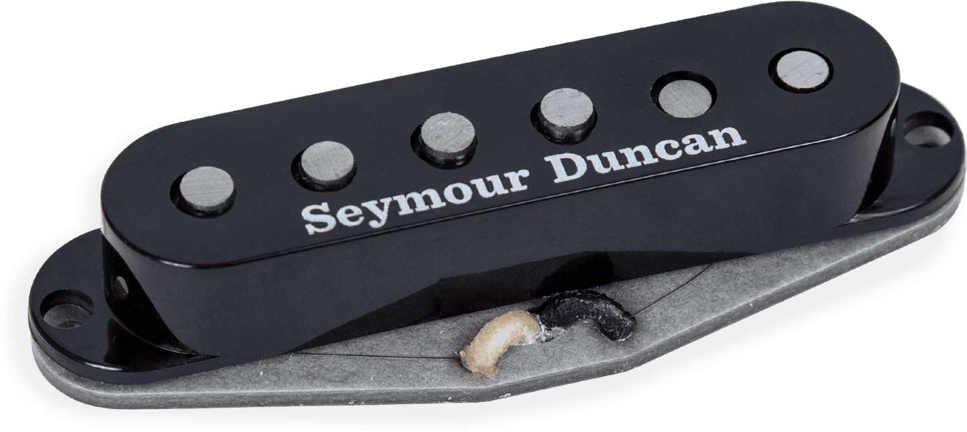 Psychedelic Strat Neck Black