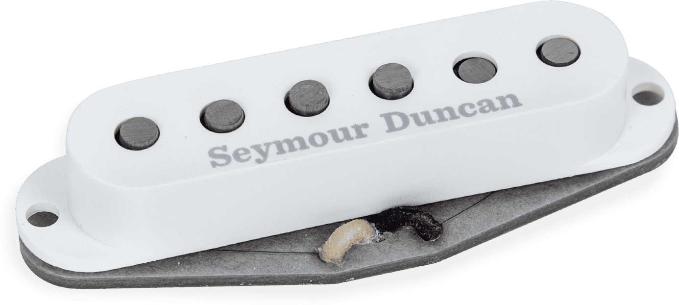 Psychedelic Strat Neck White