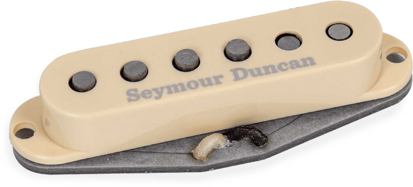 Psychedelic Strat Bridge Cream
