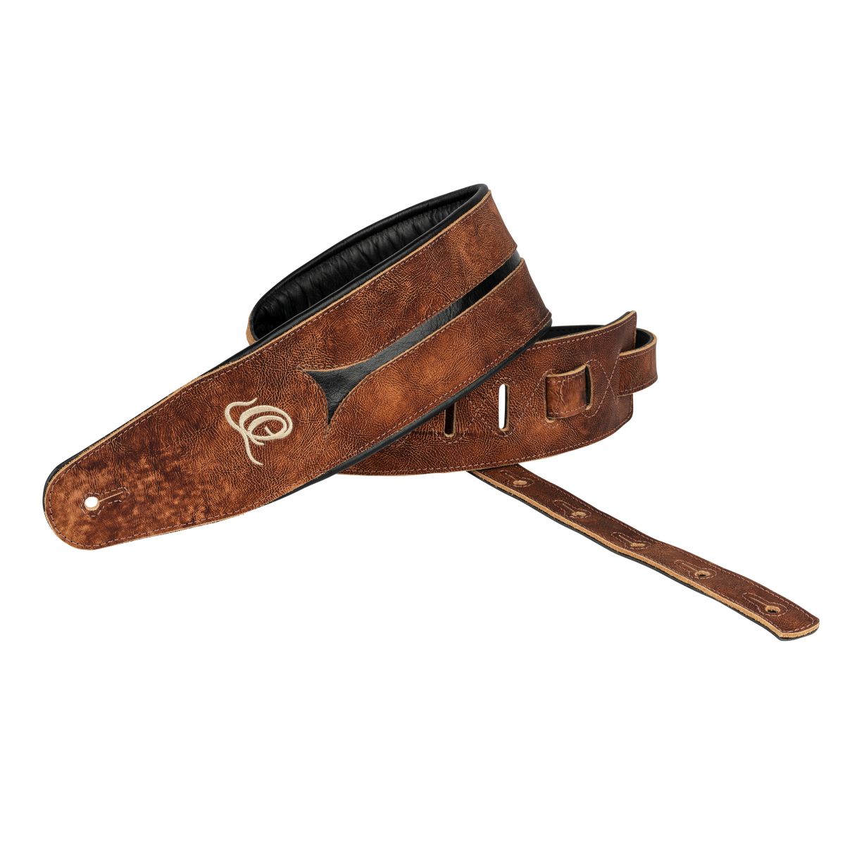 BASS LEATHER STRAP, CHESTNUT T