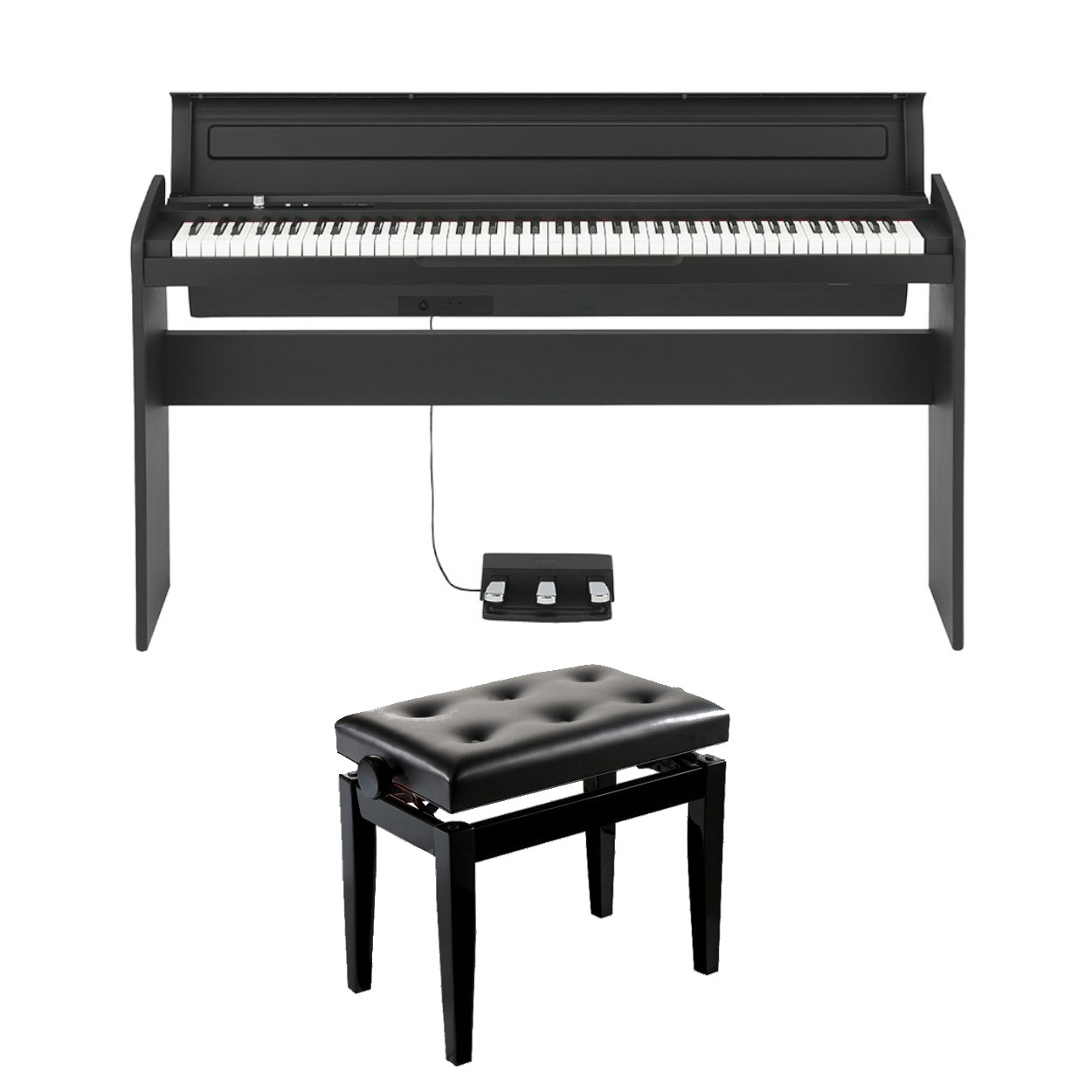 PIANO DIG LP-180 BK KIT BANQUE