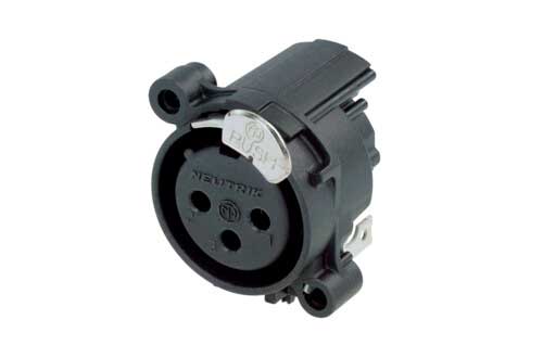CON. CHASIS XLR 3 POLOS HEMBRA