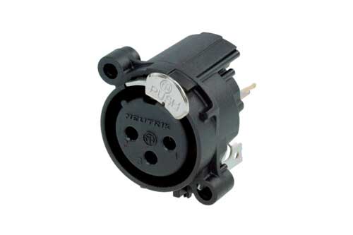 CON. CHASIS XLR 3 POLOS HEMBRA