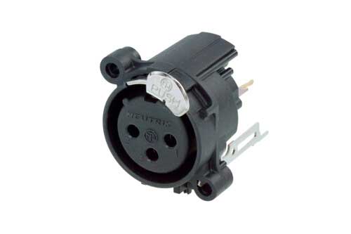 CON. CHASIS XLR 3 POLOS HEMBRA