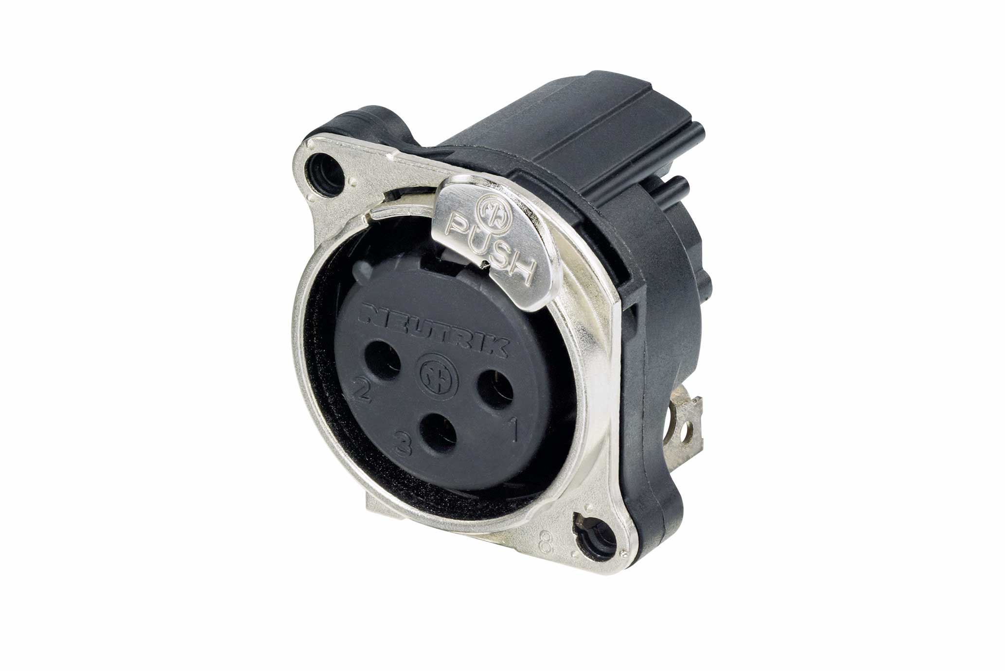 CON. CHASIS XLR 3 POLOS HEMBRA