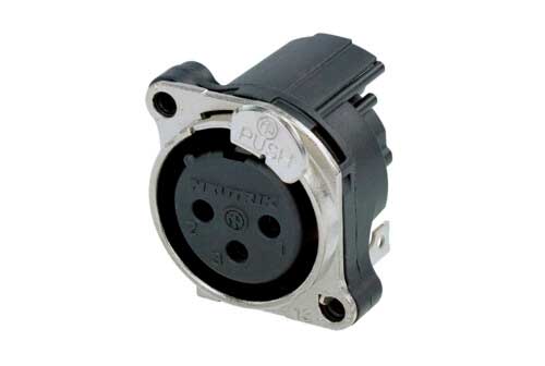 CON. CHASIS XLR 3 POLOS HEMBRA