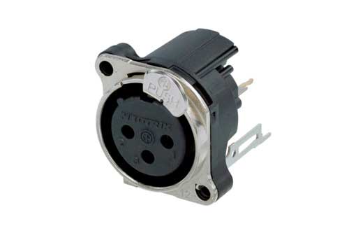 CON. CHASIS XLR 3 POLOS HEMBRA