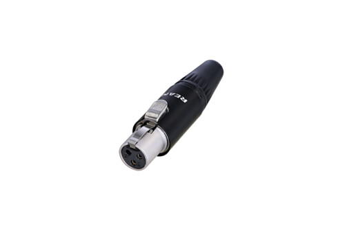CONECTOR MINI XLR HEMBRA AEREA