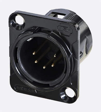 CON.-XLR CHAS.5P MACHO RC5MDL