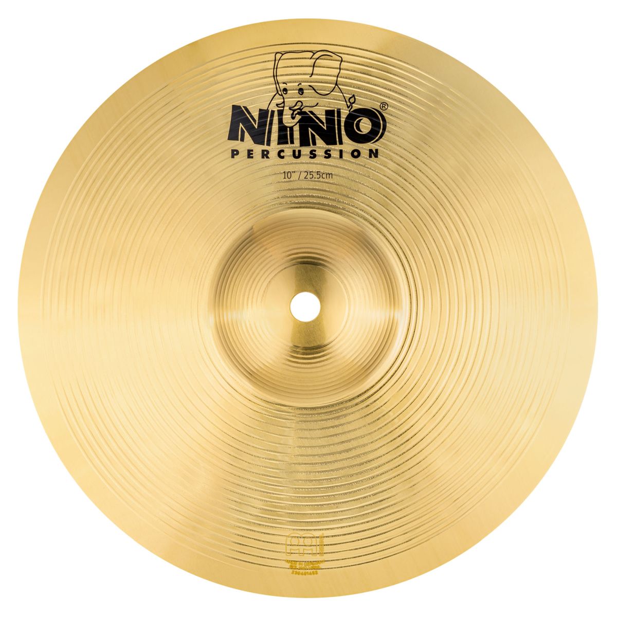 10' MARCHING CYMBAL PAIR INCL.