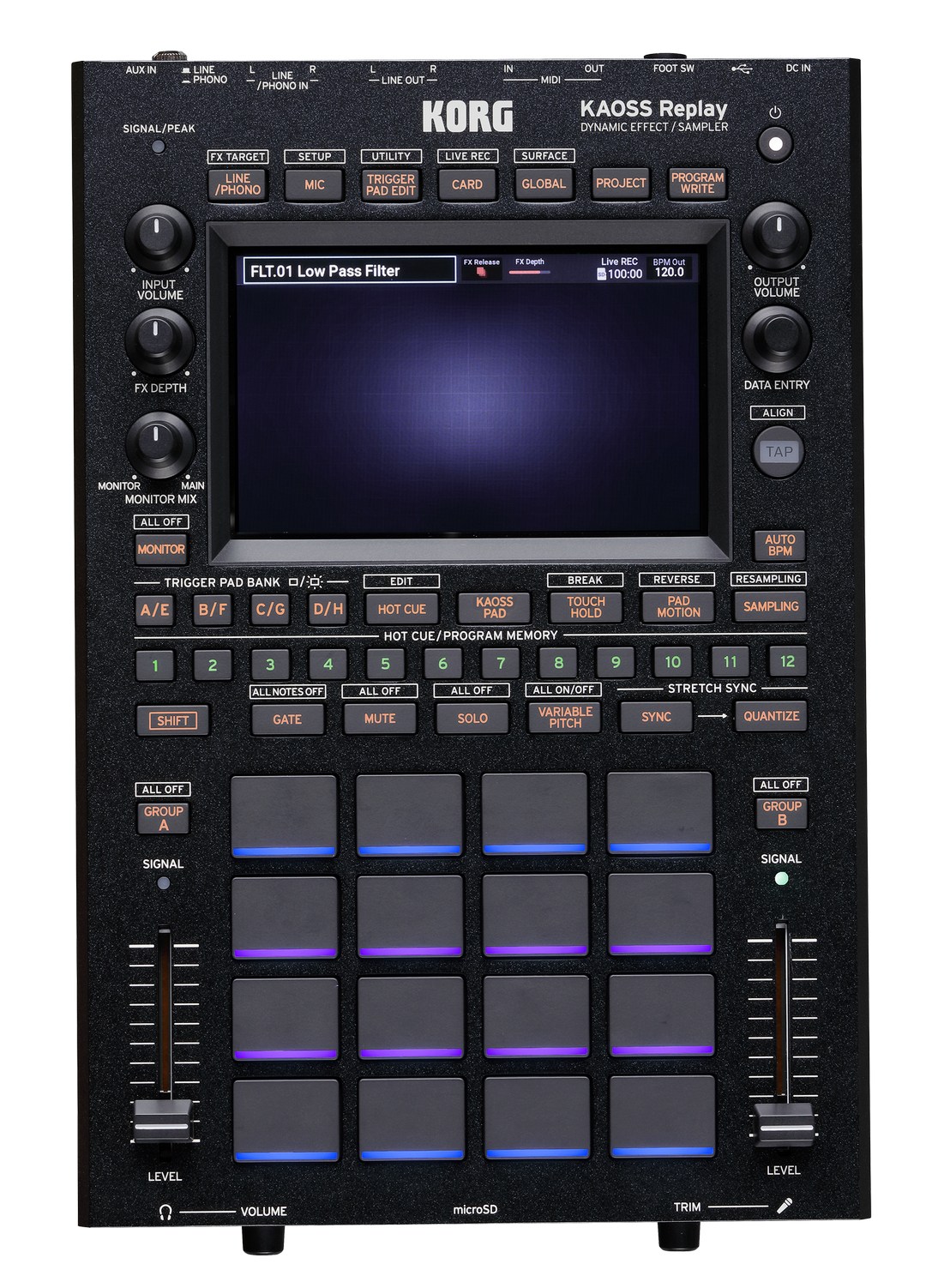 SAMPLER KAOSS REPLAY