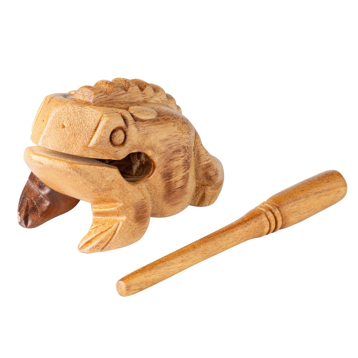 WOOD FROG GÜIRO, MEDIUM, NATUR