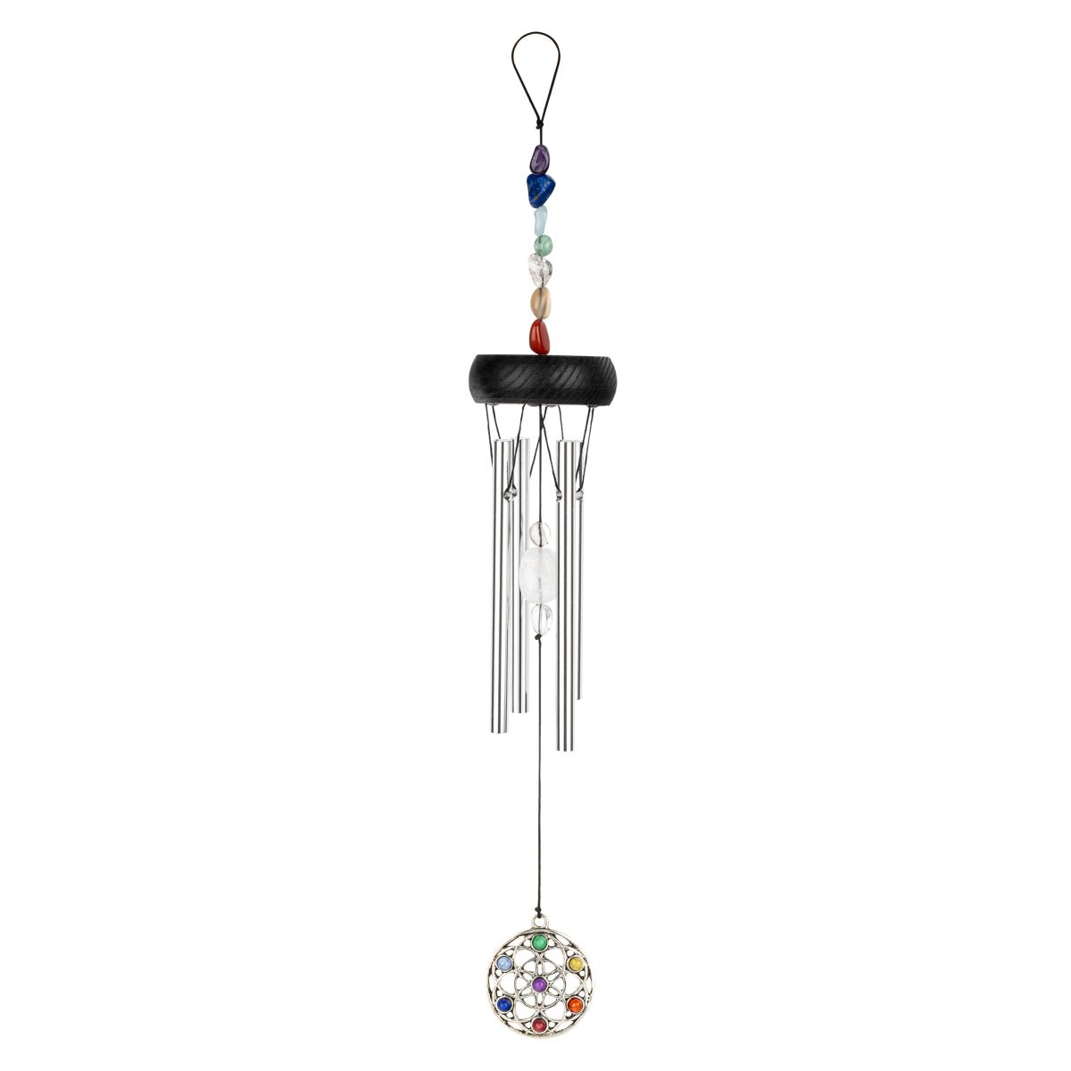 MINI CHAKRA CHIME 12', SILVER