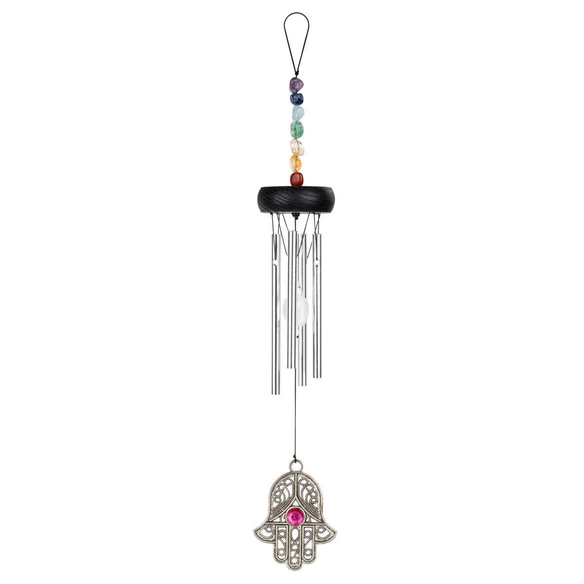 MINI CHAKRA CHIME 12', HAMSA,