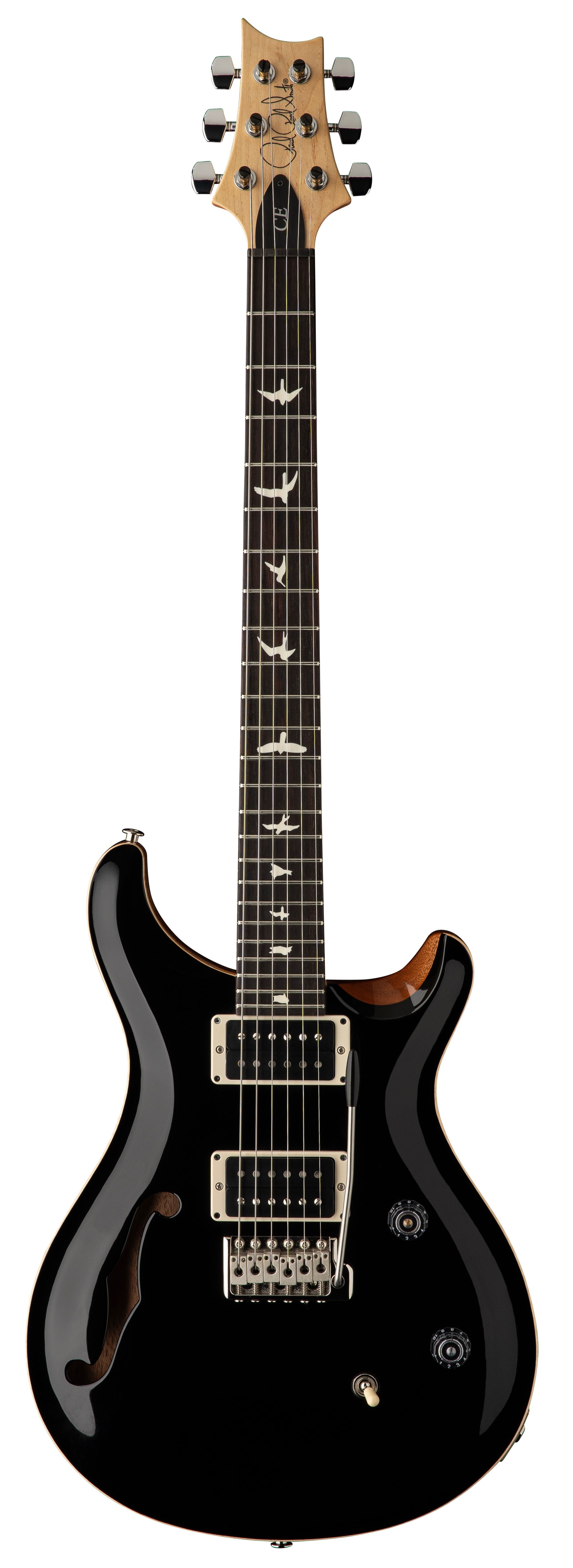 GUIT ELEC. CE24 SH BLK TOP NAT