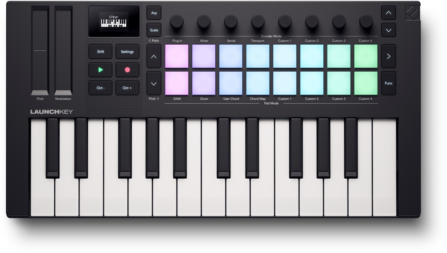 CONTROLADOR LAUNCHKEY MINI 25