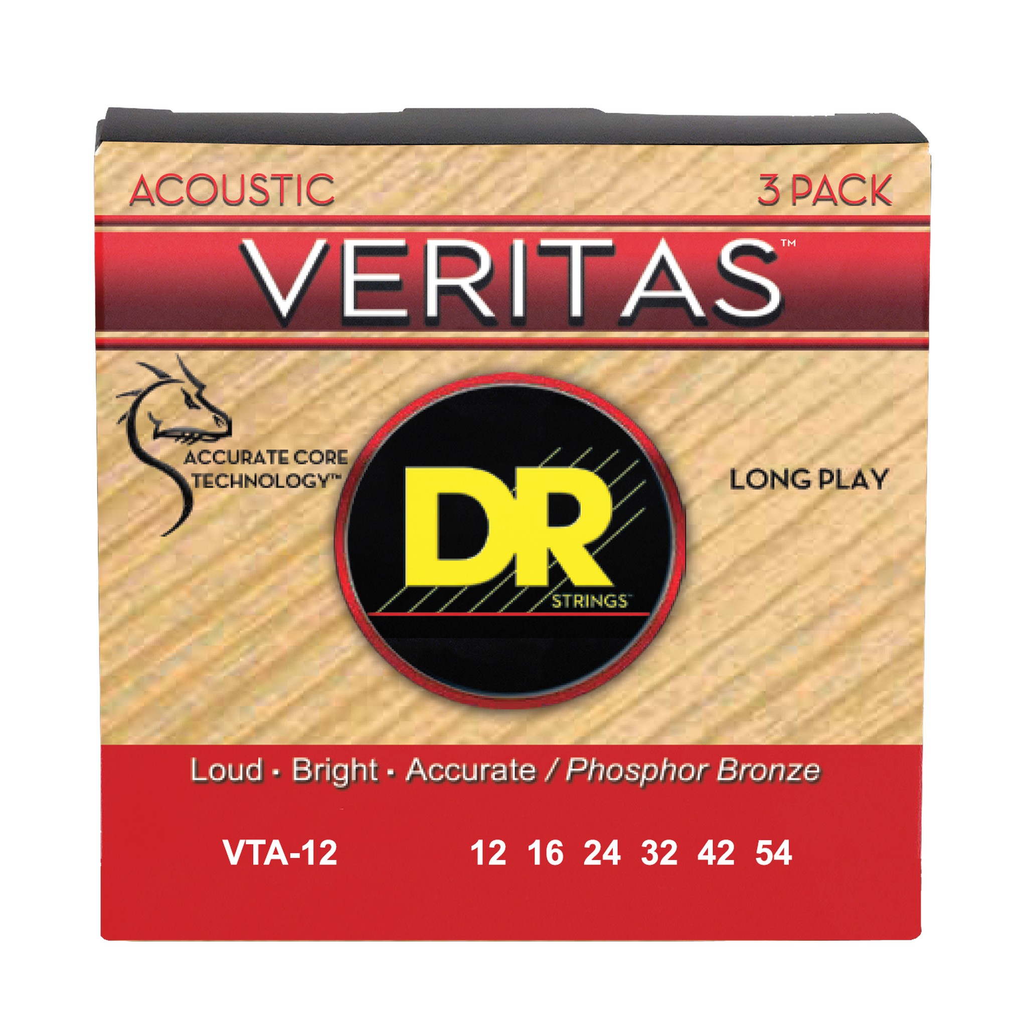 PACK CUERDAS ACUST 3x VTA-12