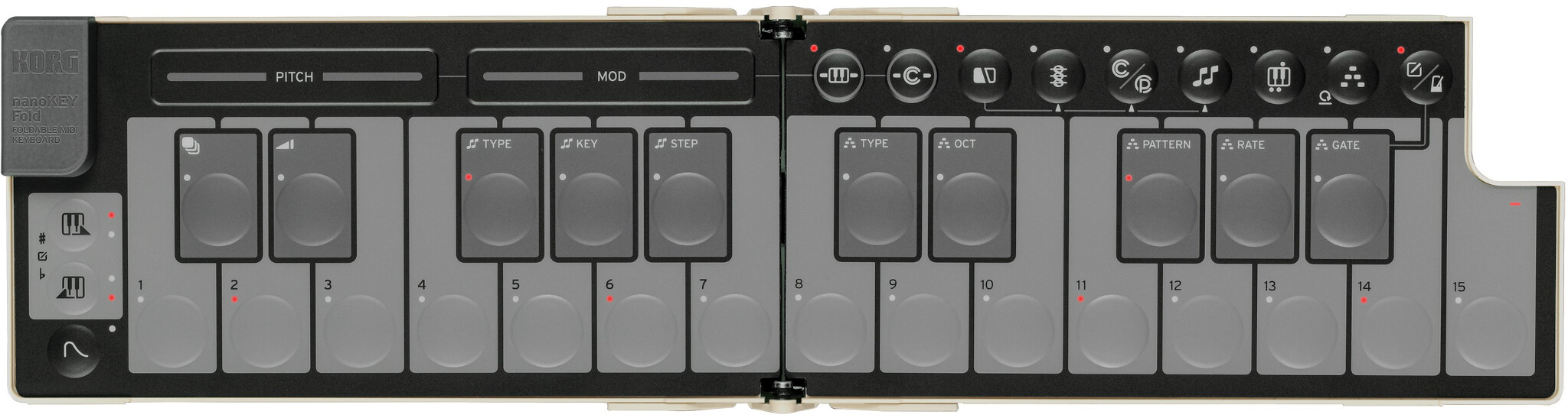 CONTROLADOR NANOKEY FOLD SAND