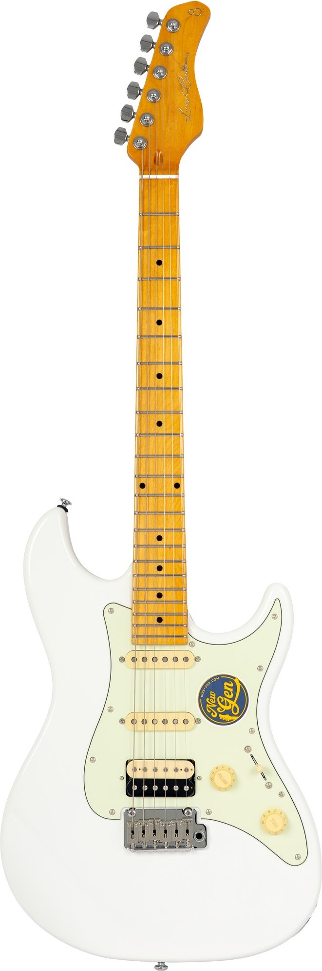 GUIT ELECTR S7 HSS NEW GEN WH