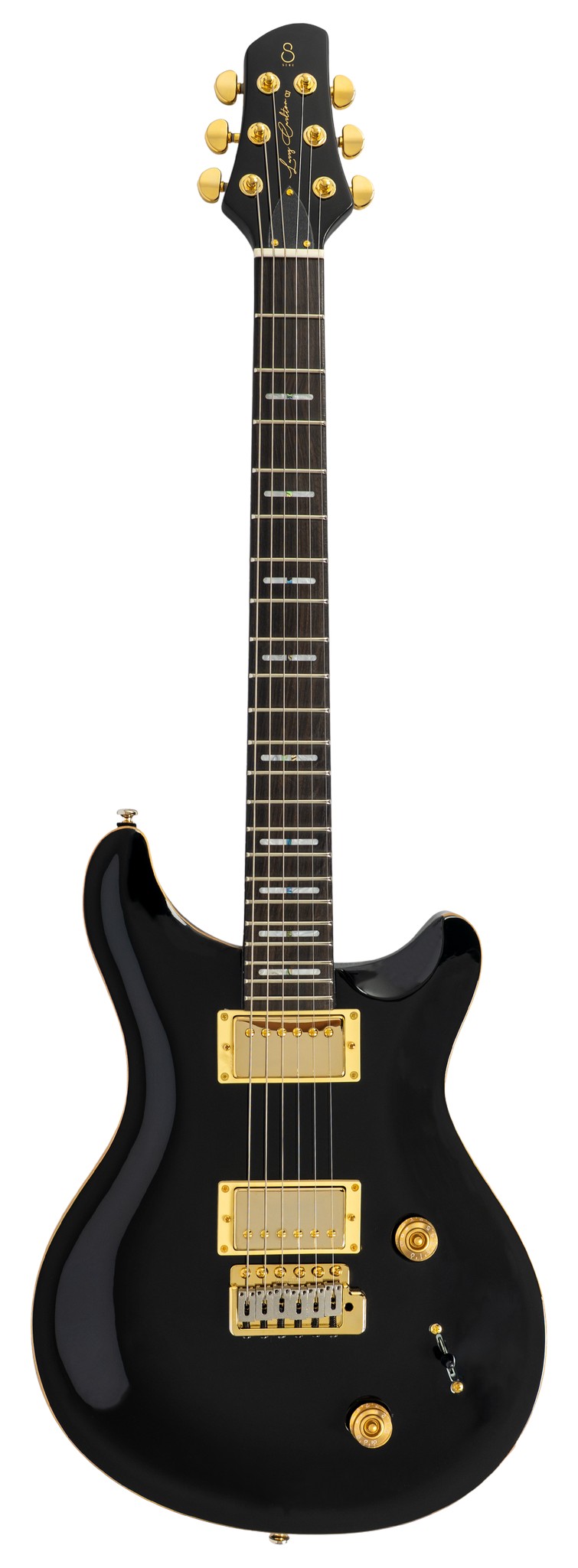 GUIT ELECTR Q7 BLK (GOLD.H)