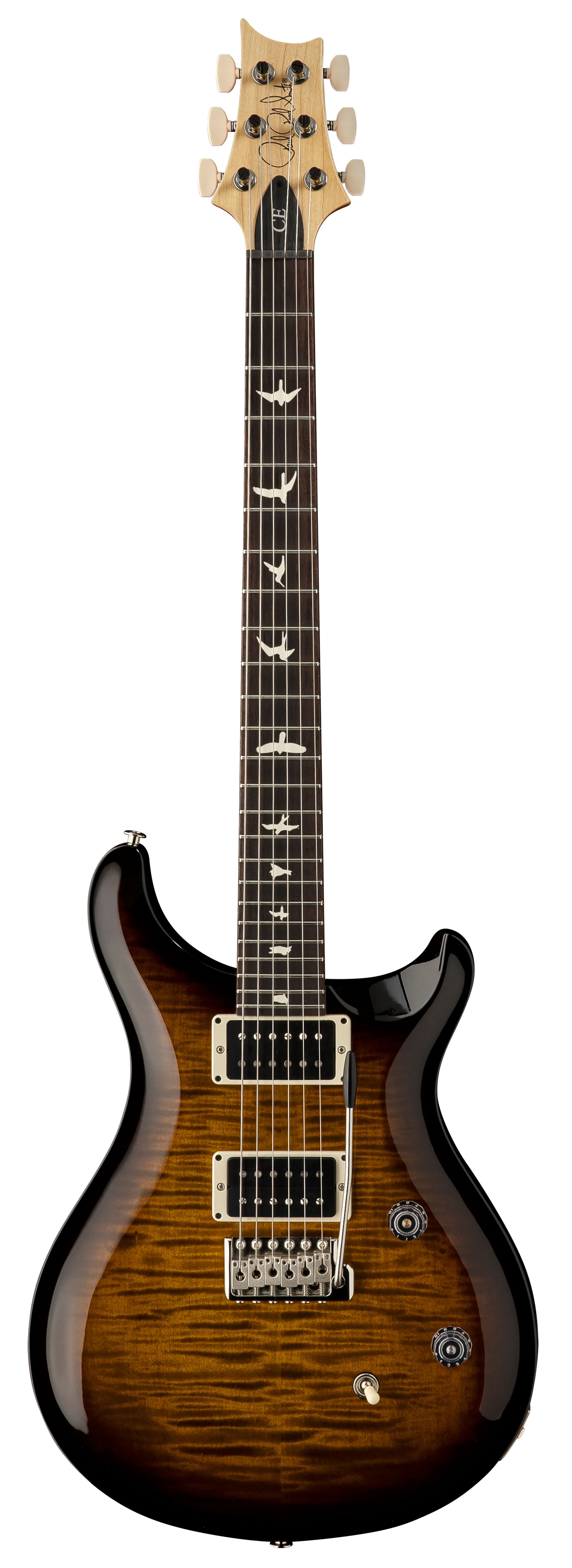 GUIT ELEC. CE24 BLK AMBER