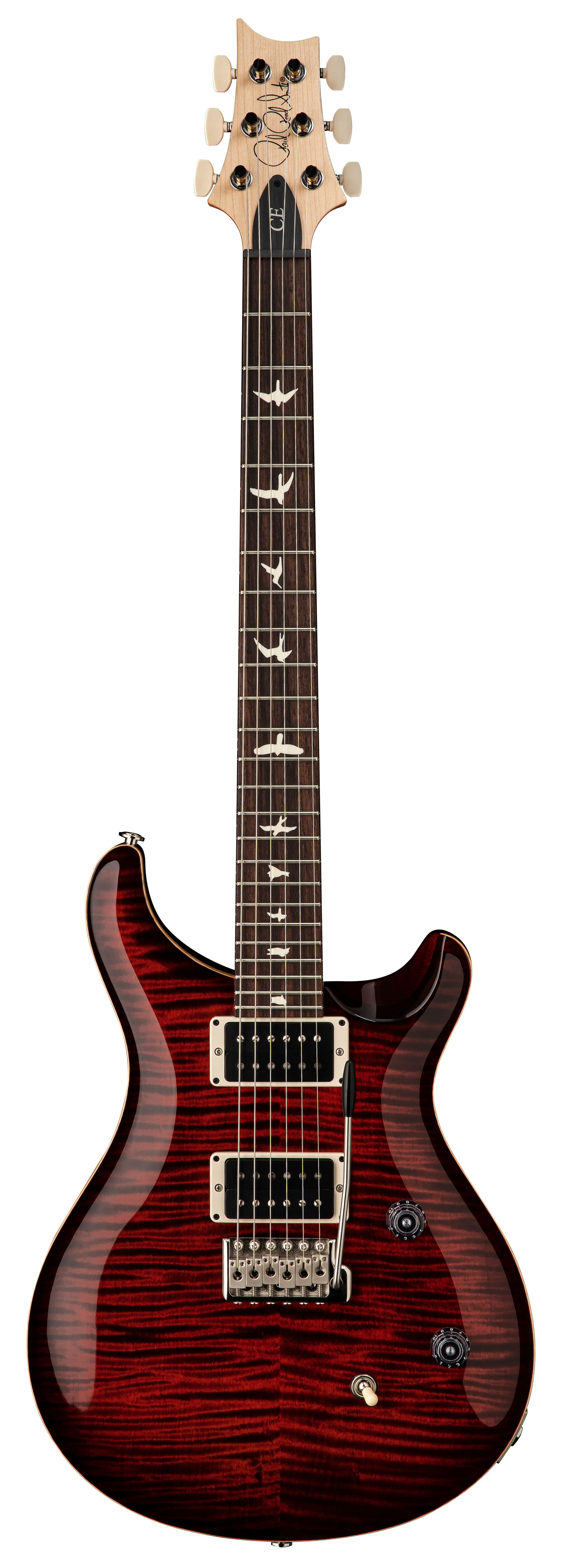 GUIT ELEC. CE24 FIRE RED BURST