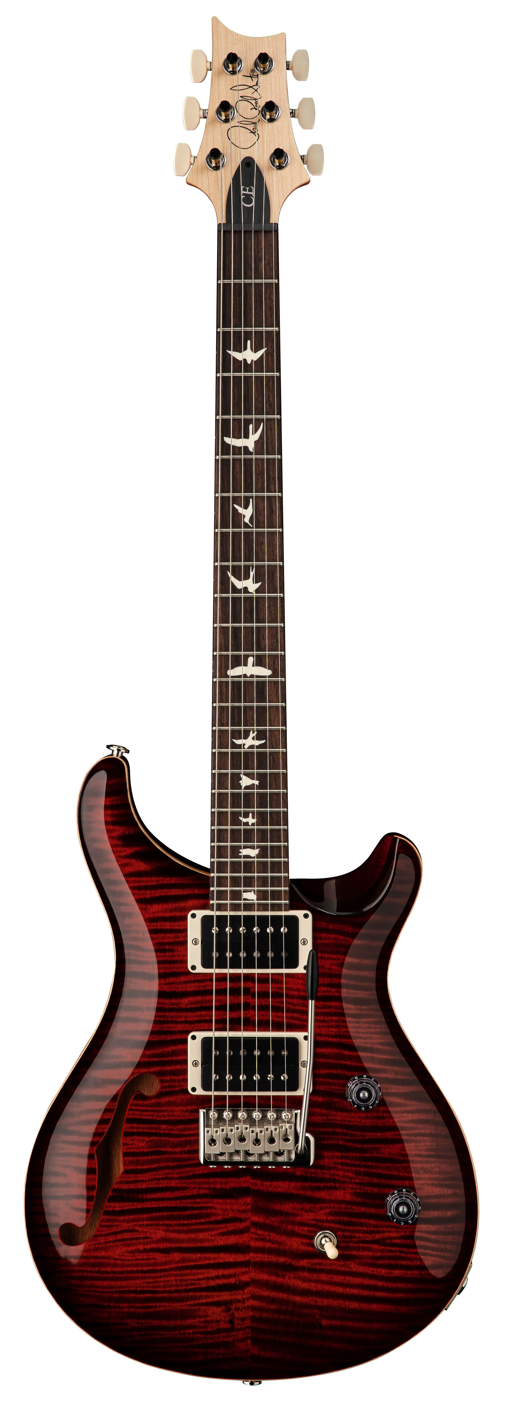 GUIT ELEC. CE24 SH FIRE RED BU