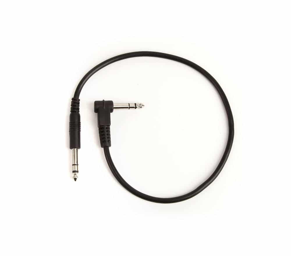 1/4' TRS CABLE STRAIGHT-ANGLE