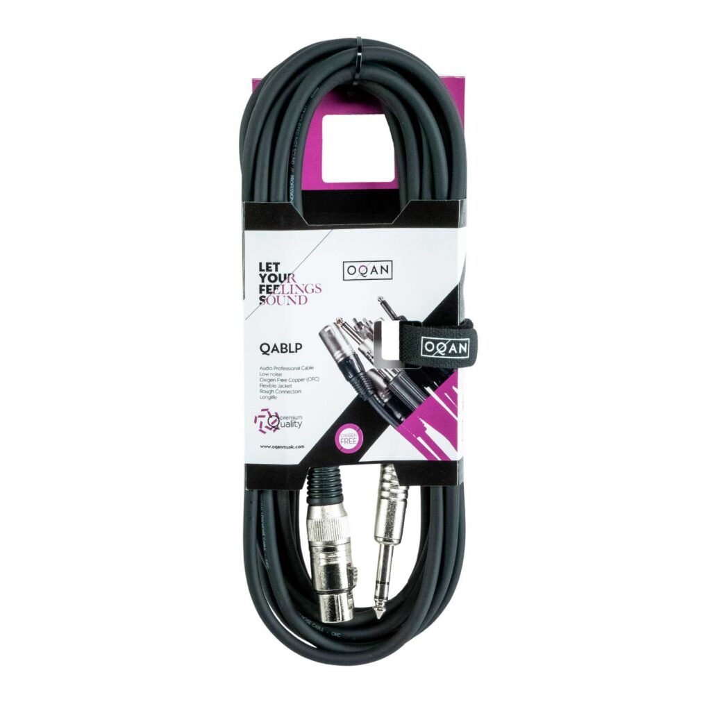 CABLE MIC QABLP XLRF - 5 - JS