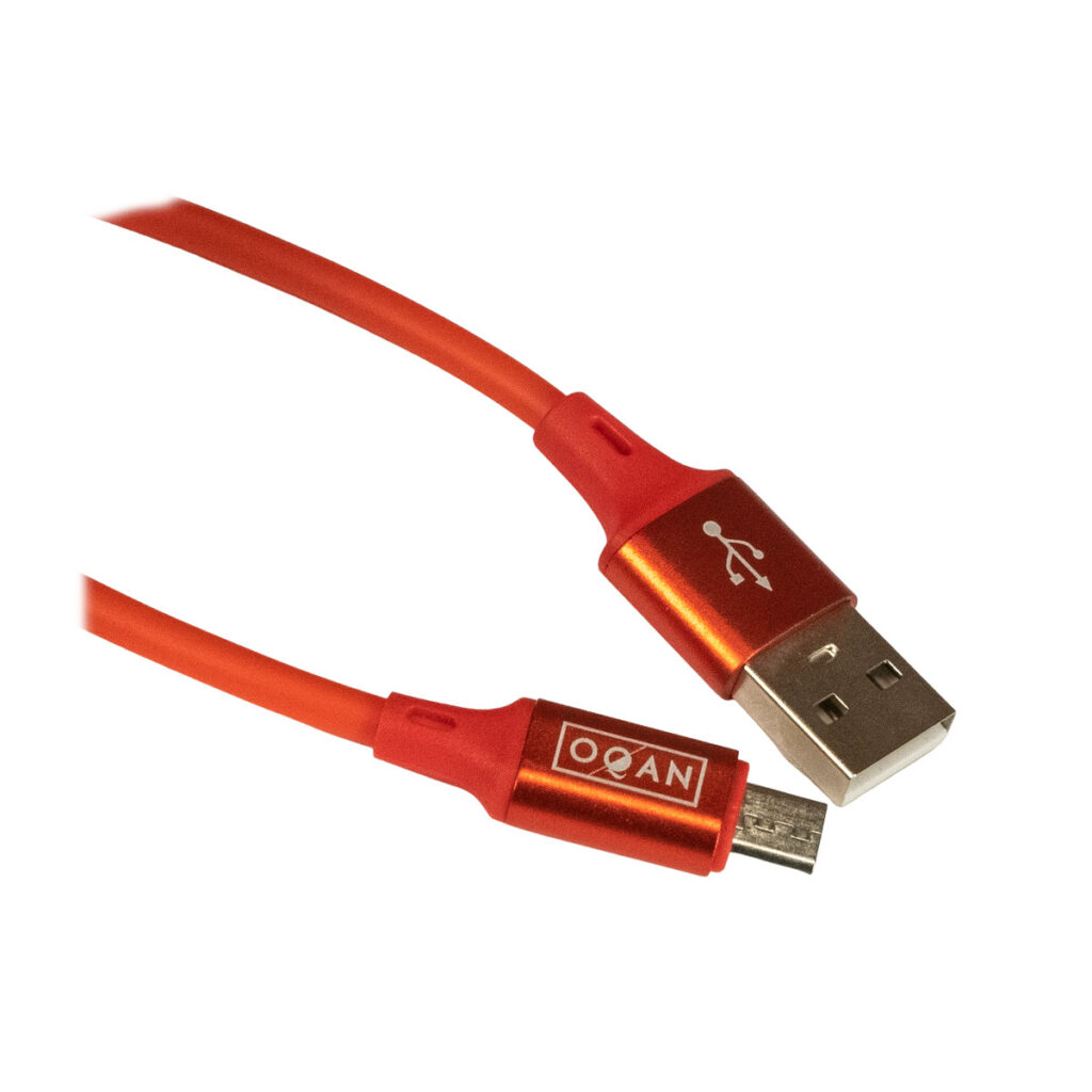 CABLE MICRO USB ROJO