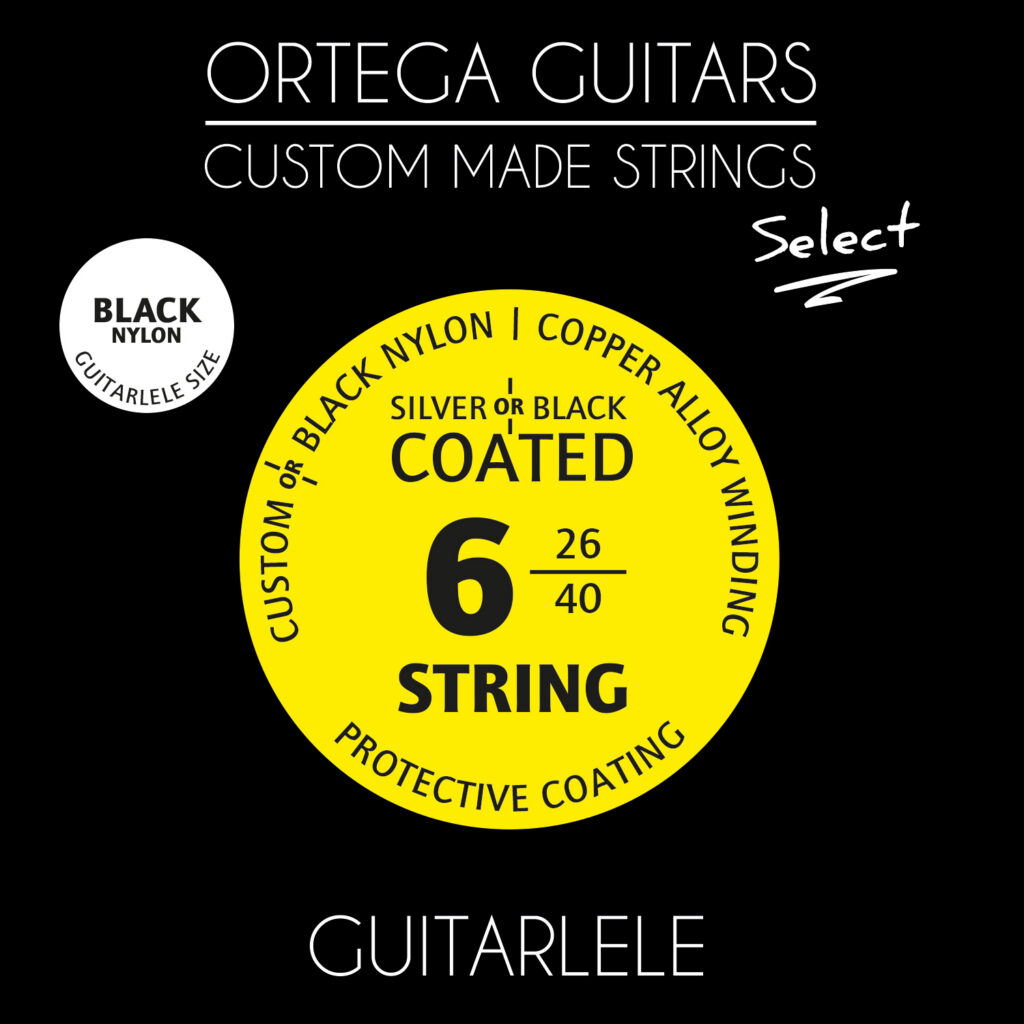 GUITARLELE SELECT STRINGS BLAC
