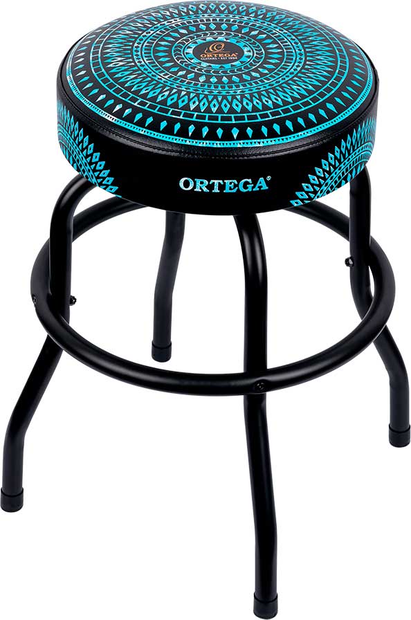 ORTEGA 24' BAR STOOL BLUE KALE