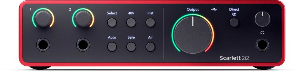 INTERFACE SCARLETT 2I2 4TH GEN