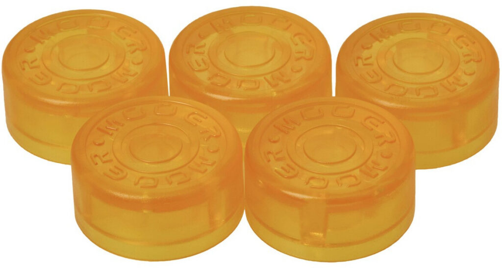 Yellow Footswitch Topper,5 pcs