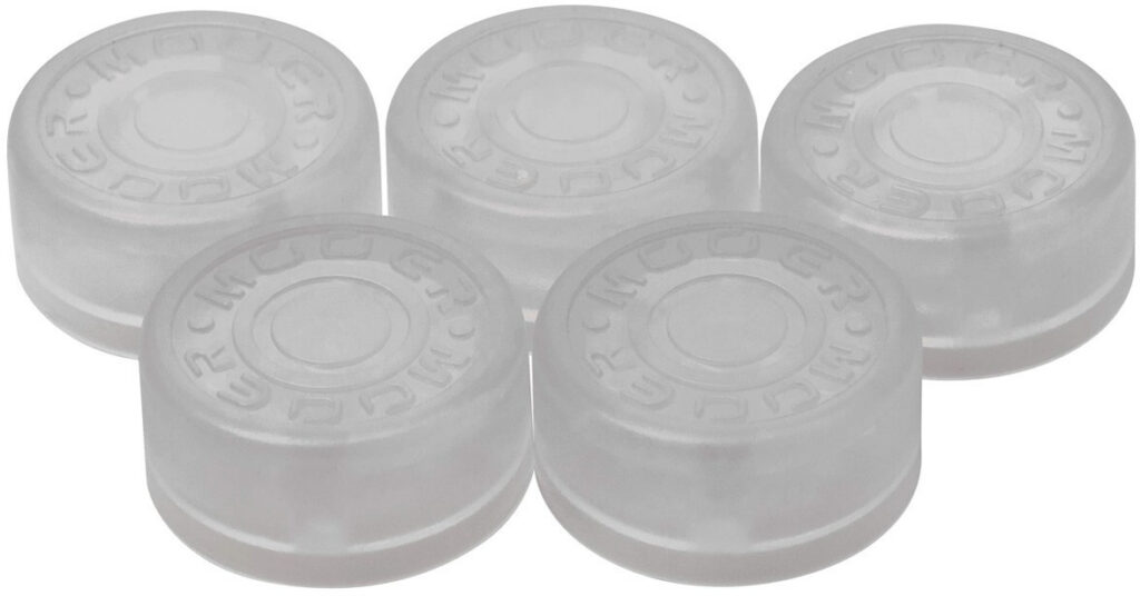 White Footswitch Topper,5 pcs
