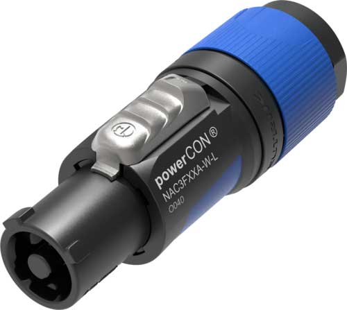 CONECTOR POWERCON AZUL POWERIN