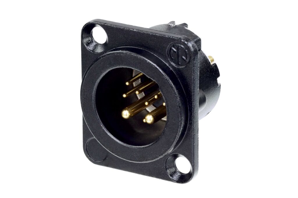 CONECTOR XLR CHASIS MACHO 8+2