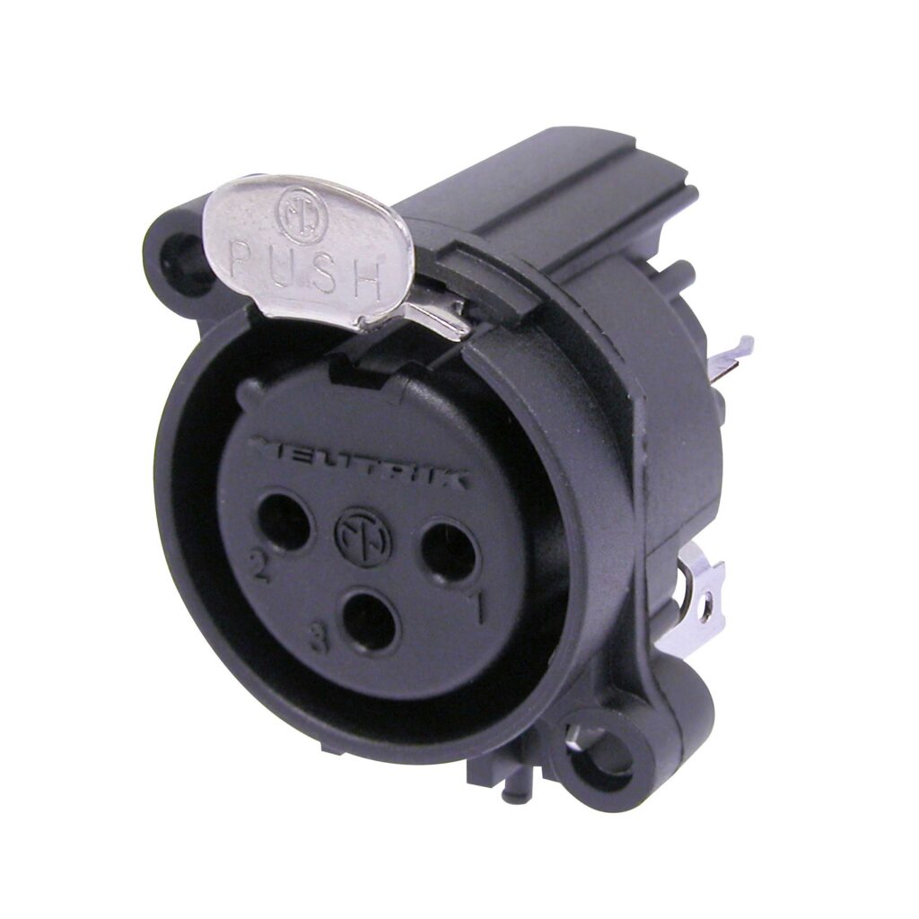CONECTOR CHASIS XLR 3 POLOS HE
